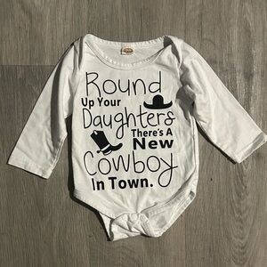 Rodeo Onesie 6 months